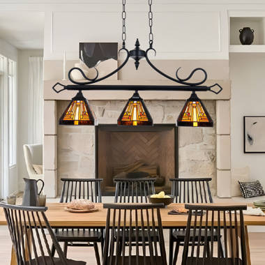 Rosdorf Park Elyce 3 - Light Dimmable Geometric Chandelier